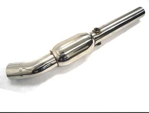 Resonated Pipe Round fits 06-09 Mitsubishi Eclipse 2.4L 4cyl 4G69, 2-O2 2.5" OD - Picture 1 of 3