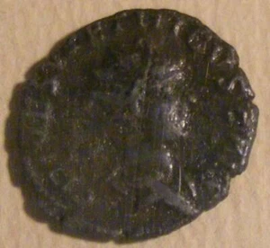 FRAMED ANCIENT ROMAN COIN - Tetricus II 270-273 A.D. Bronze Antoninianus - Picture 1 of 11