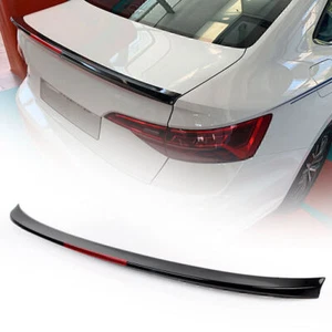 For Volkswagen VW Sagitar Jetta 2019 Car Spoiler ABS Black Rear Tail Trunk Wing - Picture 1 of 11