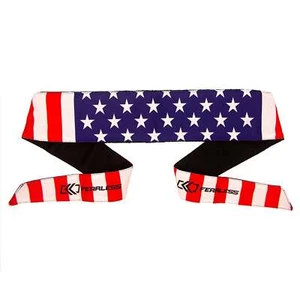Fearless Paintball Headband - Long Tie - Willie American Flag - Picture 1 of 3