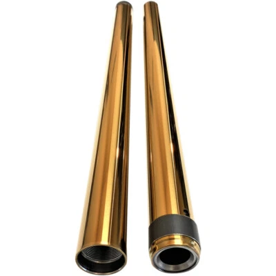Pro-One Performance Fork Tube - Gold - 49 mm - 27.50" Length | 105130G - Image 1 of 2