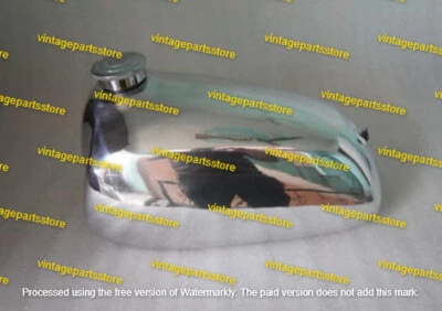 Ajuste para Suzuki RM250 RM400 1978 tanque de gasolina de aluminio Rm 250 400 78 Ahrma 1go Foto 1 de 4