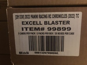 2022 Chronicles Racing NASCAR all William Byron cards from Sealed Case No Risk
