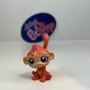MINI KELVIN VINNING MONKEY #4015 - Authentic Littlest Pet Shop - Hasbro LPS - Picture 1 of 4