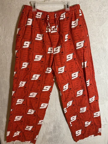 NASCAR Pants Winner’s Circle Kasey Kahne Adult Large Red Pajama’s Cover