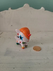 Tokidoki Unicorno Series 3 Vinyl Figure Bowie Rainbow Star Clown 2 1/2" - Picture 1 of 7