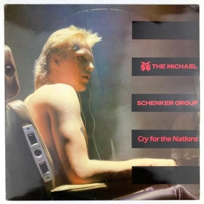 The Michael Schenker Group Cry For the Nations 12" Single 45-RPM record LP NM M- - Image 1 of 4