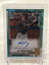 2021 Bowman Draft - Chrome Draft Pick Autographs Aqua Lava Refractor #CDA-MF Max