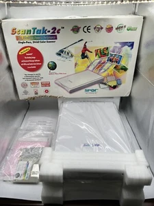 Vintage High Performance Flatbed Scanner ScanTak-2c , 24-bit Color Scanner RARE - Picture 1 of 20