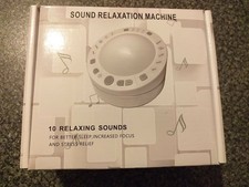 White Noise Sound Machine Instrument 10 Nature Sound Therapy USB Relaxation