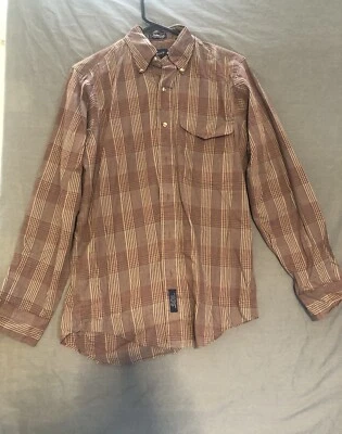 Camisa de vestir para hombre Gant roja/marrón talla S Foto 1 de 4