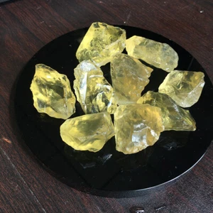 100g 0.22 lb Natural Raw Rough Yellow Citrine Crystal Stone Crystal Collection - Picture 1 of 4