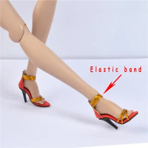 Red Shoes for FR16 AVANTGUARDS Jason Wu Fashion royalty 16" doll Integrity toys - Picture 1 of 5