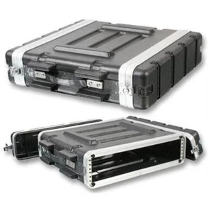 2U Equipment Rack Mount Flight Storage Case Concert 19" Stage 2space PA DJ 2RU - Picture 1 of 1