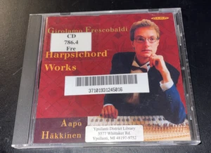 FRESCOBALDI "Harpsichord Works" Aapo Hakkinen (CD 2004, Alba) ***Ex-Library*** - Picture 1 of 7
