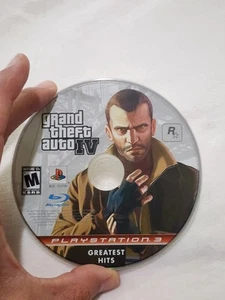 Grand Theft Auto IV GTA 4 - Playstation 3 PS3 2008 Disc ONLY TESTED WORKS - Picture 1 of 2