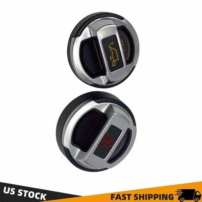 For Audi R8 420103485B 2x Oil Filler Cap Retrofit Coolant Expansion Tank Lid - Image 1 of 4