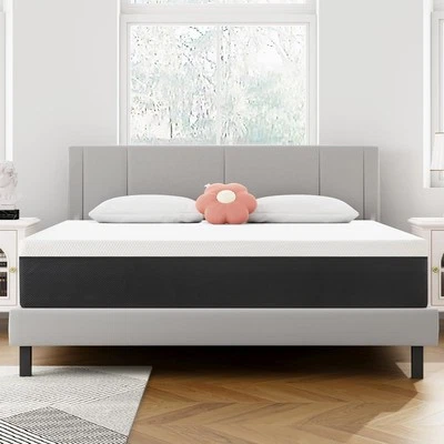 8 Inch Twin Full Queen King Size Memory Foam Mattress,Support Mattress In A Box - Image 1 of 4