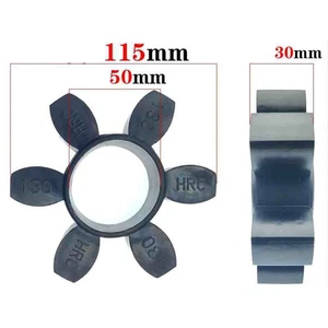1 pieza para elemento de goma HRC-130 inserto de acoplamiento negro HRC-130 - Imagen 1 de 1