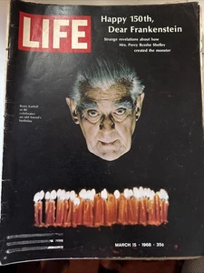 LIFE MAGAZINE ~ BORIS KARLOFF ~ - Foto 1 di 5