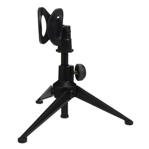 Metall Stativ Mikrofonständer für Schreibtisch Mikrofon Supporter Halter - Bild 1 von 12