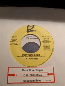 MODERN R&B OB Buchanan Back Door Tipper Susie Q 104 1980s EX Jukebox Strip - Picture 1 of 2