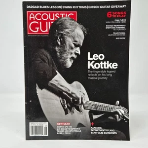 Acoustic Guitar Magazine JULY/AUGUST 2021 Leo Kottke, Pink Floyd, and more - Imagen 1 de 2
