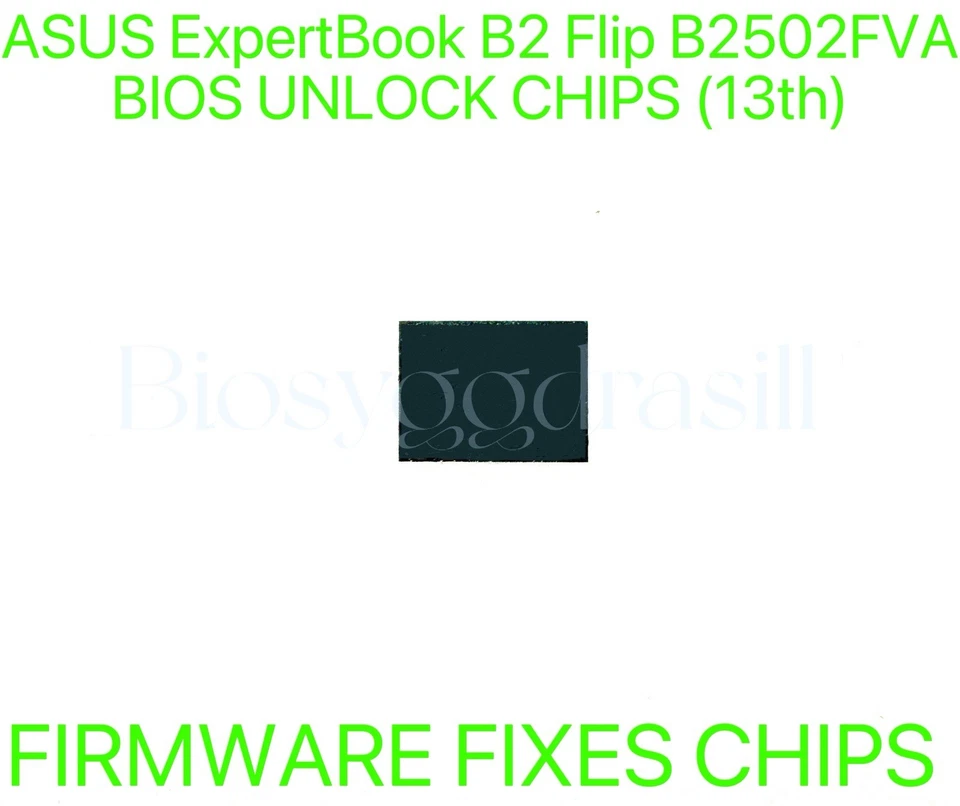 ASUS ExpertBook B2 Flip B2502FVA, ADMIN SIN CONTRASEÑA FIRMWARE CORRECCIONES CHIP BIOS Foto 1 de 1