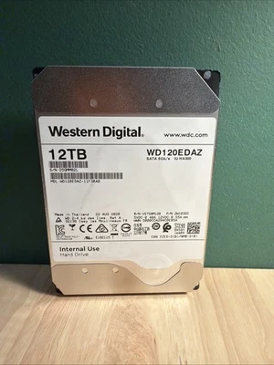 WD 12TB 5400RPM SATA 6Gb/s 3.5" Enterprise HDD (WD120EDAZ) | Pre-Owned - Image 1 of 3