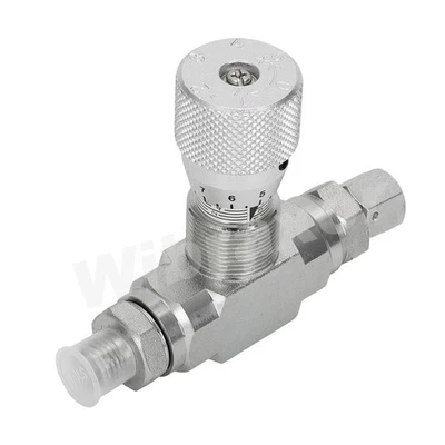 Hydraulic Flow Control Valve STB-G3/8 with L08 connector For Mini Excavator - Image 1 of 4