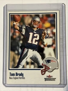Tom Brady 2002 Fleer Throwbacks #75 Patriots - Picture 1 of 2