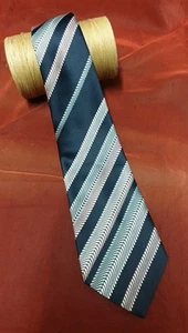 MENS 100% POLYESTER RETRO TIE - Picture 1 of 4