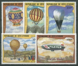 Elfenbeinküste 1983 200 Jahre Luftfahrt Bollon Luftschiff 772/76 postfrisch - Bild 1 von 1