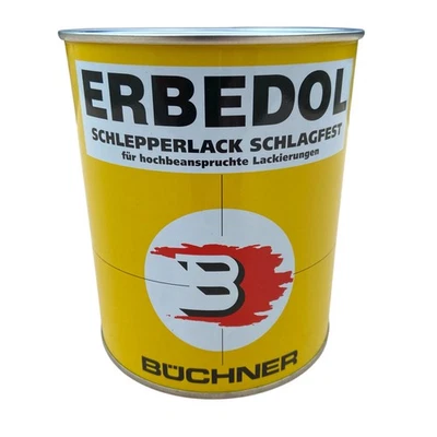 ERBEDOL Farbe RAL 7016 Schlepperlack Landmaschinenlack Schlagfest 750ml