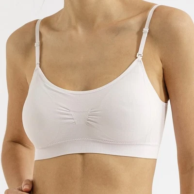 Coobie Women’s Seamless T-Shirt Bra Wireless Padded Bralette, Everyday Bra - Image 1 of 4