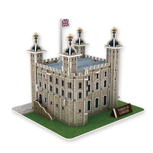 London Tower - 31 Pcs 3D Jigsaw Puzzle Building Cityline Toys for Kids Adults - Picture 1 of 2