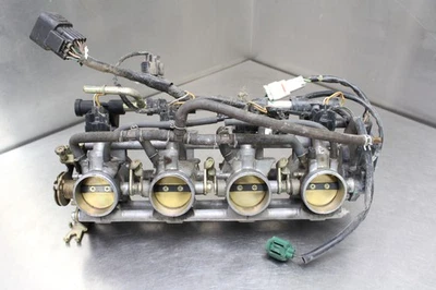 00-03 SUZUKI GSXR750 GSXR 750 Throttle Bodies Fuel Injectors TPS Sensor STVA — 第 1/4 张图片