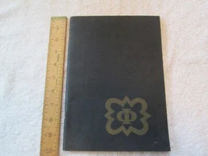 Vintage 1955 Phi Mu Pfandbuch - Bucknell Univ. - NEUWERTIG - Bild 1 von 10