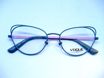 VOGUE VO 4056 5056 Rosa Pastel/Gris 52 17 135 Borde Completo Gafas de Metal Foto 1 de 4