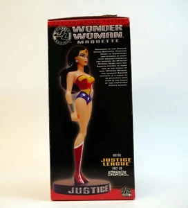 Cartoon Network Justice League Wonder Woman Marquette Statue LE Num. Authentic - Picture 1 of 8