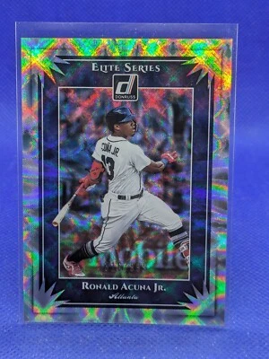 2019 Panini Donruss Elite Series /999 Ronald Acuna Jr #ES1 - Image 1 of 2