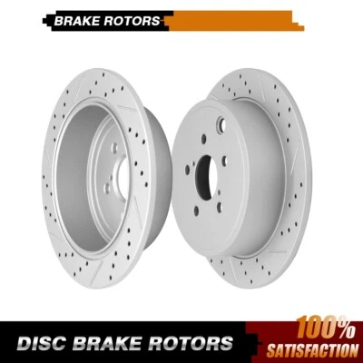 Rotores de freio a disco traseiros 286 mm para Subaru Forester Impreza Legacy Outback BRZ - Imagem 1 de 4
