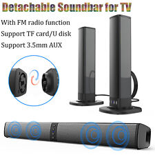 Home Theater Surround Sound System Detachable TV Wireless Bluetooth Speakers New