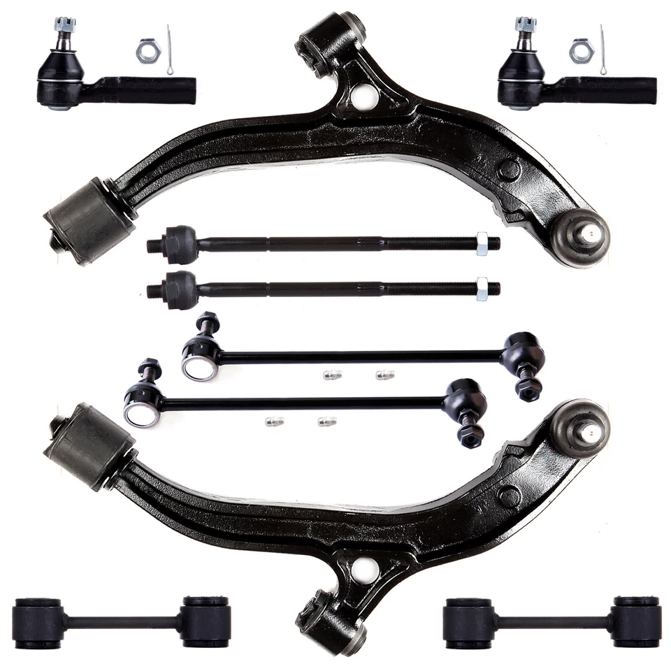 Barra estabilizadora de extremo de barra de amarre de brazo de control inferior delantero para Dodge Grand Caravan 1996-2000 Foto 1 de 1