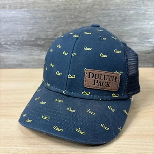 Duluth Pack Hat Cap Snap Back Youth Kids Boys Blue Canoes Outdoors - Picture 1 of 10