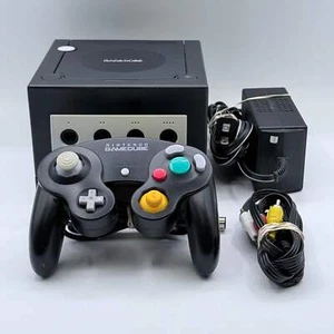 Nintendo GameCube Video Game Console DOL-101 Black - Picture 1 of 9