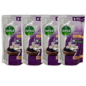 4 X DETTOL Body Wash Gentle Care Habbatus Sauda & White Jasmine DHL EXPRESS - Picture 1 of 7