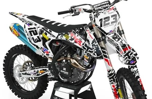 Graphic kit for Honda CRF250R 2018-2021, CRF450R CRF 450 2017-2018 custom  - Picture 1 of 2