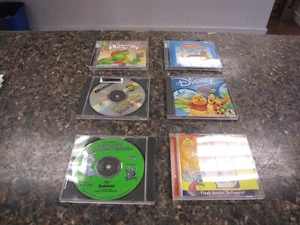 Lot of (6) Vintage Children's CD-ROM - Disney/Busy Town/Arthurs Teacher - LR16 - Picture 1 of 8