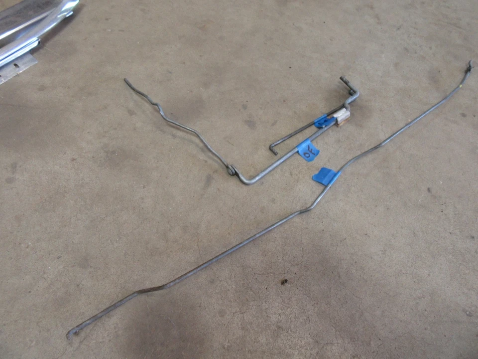 Cadillac Eldorado 1972 2 puertas techo rígido puerta interior pestillo bloqueo barras de acoplamiento DF Foto 1 de 1